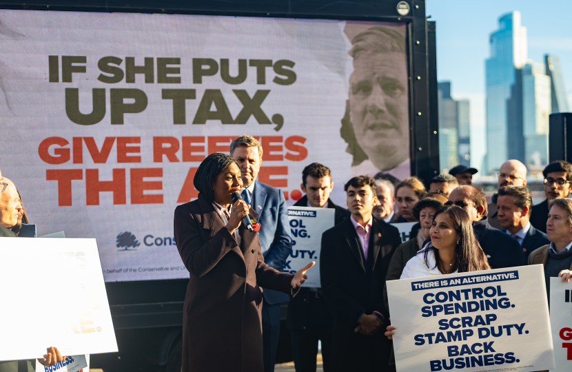 Kemi: If Rachel Reeves puts up tax, give her the axe