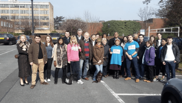 syed campaigning